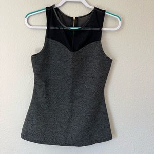 Express Tank Top with Black Mesh
